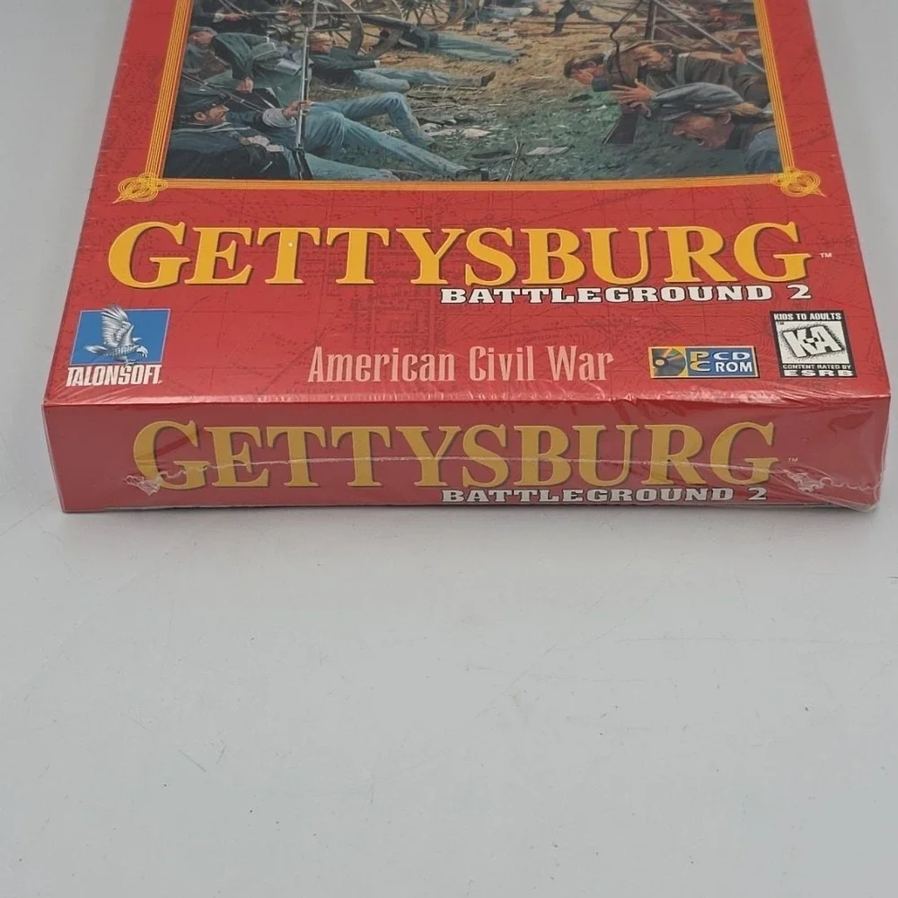 Battleground 2: Gettysburg PC CD American Civil War Strategy Game Sealed New